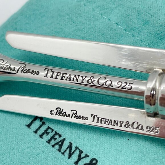 Tiffany & Co Paloma Picasso Golf Divot Tool Ball Marker Tee Set Sterling - Picture 5 of 11